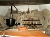 Kitchen at the castle of Szigliget