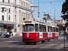 Wiener Linien type E2-c5 number 4019 tram seen at the Ring in Vienna (Wien)