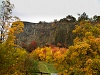 The Hegyestű basalt formation in autumn colours