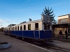 The ABamot 2 historic railcar seen at Széchenyi-hegy station