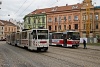 Tatra KT8D5 type trams at Brno
