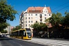 The BKK 2217 short-CAF tram seen on line 17 at Margit körút