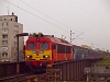 Az M41 2140 vegyesen hagyományos (klasszik) és posta-Bhv-kból álló vonatával Zuglóba érkezik
