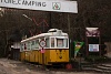 The tramcars of class 1000 of the Zugliget Niche Camping (numbers 1043 and 1061)