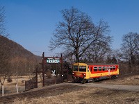 The Bzmot 283 near Rárós request stop