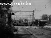 A small track maintenance crane vehicle and a Soviet-built ZIL lorry