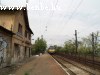 The V43 1015 with a fast train at the ruiny depot Budafok-Háros