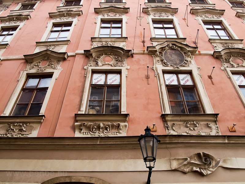 Prága - házak az Óvárosi té fotó