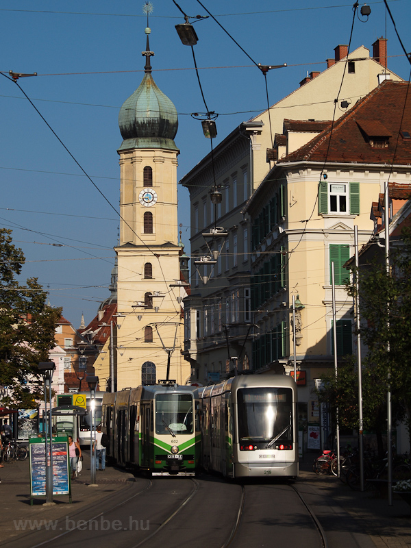 Trams at Graz picture