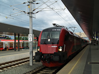 The ÖBB 1116 228 seen at Klagenfurt