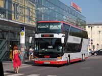 The ÖBB Graz-Klagenfurt IC Bus seen at Graz Hauptbahnhof