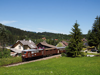 The NÖVOG E 10 seen between Mitterbach and Mariazell