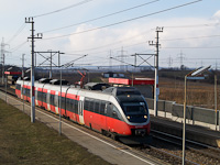 A MÁV-START 5342 002-2 Pándorfalu község megállóhelyen