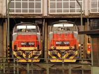 The M47 1312 and M47 1231 at Székesfehérvár