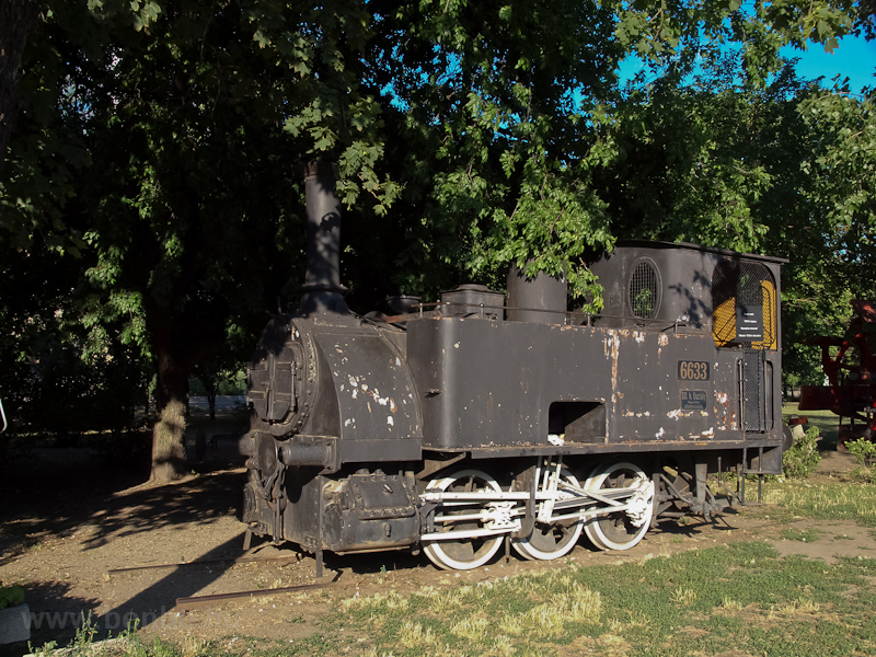 The MÁV 6633 steam locomoti photo