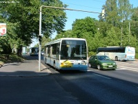 Ikarus EAG E94 busz a Mannerheimintie alsó szakaszán (Helsinki)
