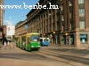 An Nr II. type tramcar is arriving at Rautatientori in Helsinki