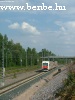 Sm4 motorkocsi tart Koivukylä megállóhely felé