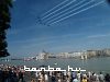 The aerobatics show of Breitling Jet Team