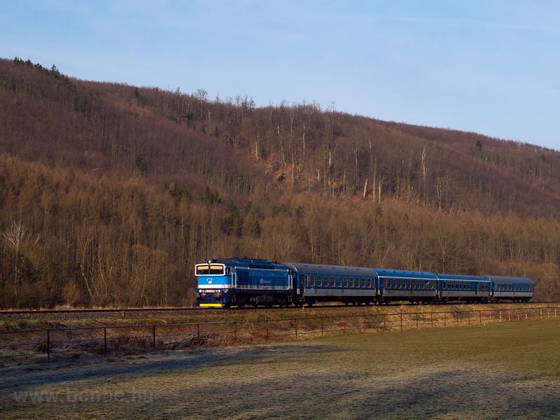 The ČD 750 713-0 seen  picture