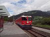 Az RhB Ge 4/4 II  626-os egy Disentis/Mustr - Scuol-Tarasp REX-szel Castrisch llomson