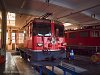 The RhB Ge 4/4<sup>II</sup> 627 <q>Reichenau-Tamins</q> at the Landquart depot