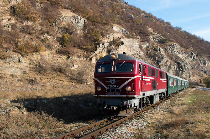 The BDŽ 75 006-7 seen  picture