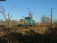 The V46 002 at Nagytétény-Diósd station