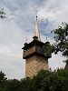 Reformed church and belltower at the Skanzen