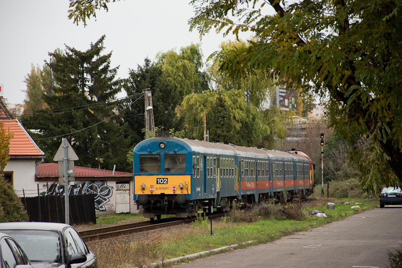 A MÁV-START BDt 102 Kispest és Kőbánya-Kispest között fotó