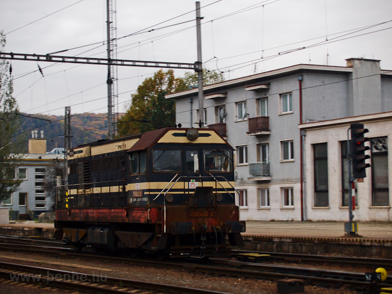 The ŽSSK 721 022-2 see photo