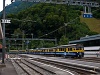A Berner Oberlandbahn ABeh 4/4<sup>II</sup> 311 Zweilütschinen állomáson