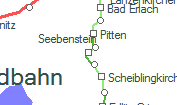 Seebenstein szolglati hely helye a trkpen