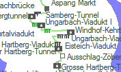 Eisteich-Viadukt szolgálati hely helye a térképen