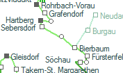 Bad Blumau szolgálati hely helye a térképen