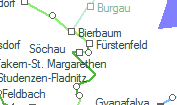 Übersbach szolgálati hely helye a térképen