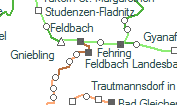 Feldbach Landesbahn szolgálati hely helye a térképen