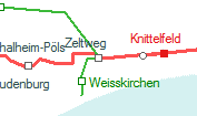 Zeltweg szolgálati hely helye a térképen