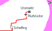 Murbrücke szolgálati hely helye a térképen