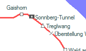 Treglwang szolgálati hely helye a térképen