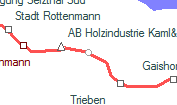 Brndorf-Bschendorf szolglati hely helye a trkpen