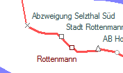 Stadt Rottenmann szolgálati hely helye a térképen
