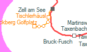 Bruckberg szolgálati hely helye a térképen