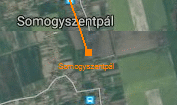 Somogyszentpl szolglati hely helye a trkpen