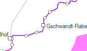 Gschwandt-Rabersberg szolgálati hely helye a térképen