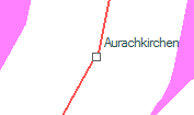 Aurachkirchen szolgálati hely helye a térképen