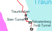 Traunkirchen szolgálati hely helye a térképen
