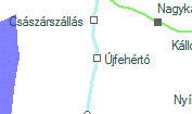 A vonalszakasz helye a trkpen