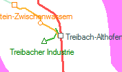 Treibach-Althofen szolgálati hely helye a térképen