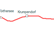 Krumpendorf szolgálati hely helye a térképen